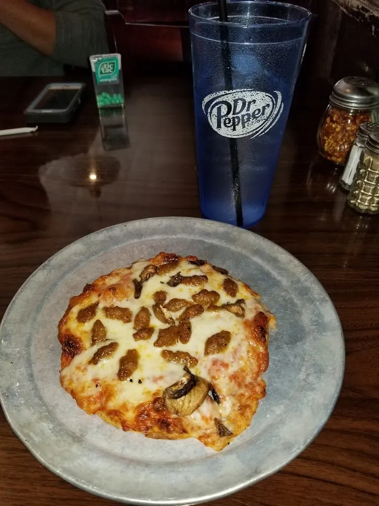 Sausage and Mushroom Pizza